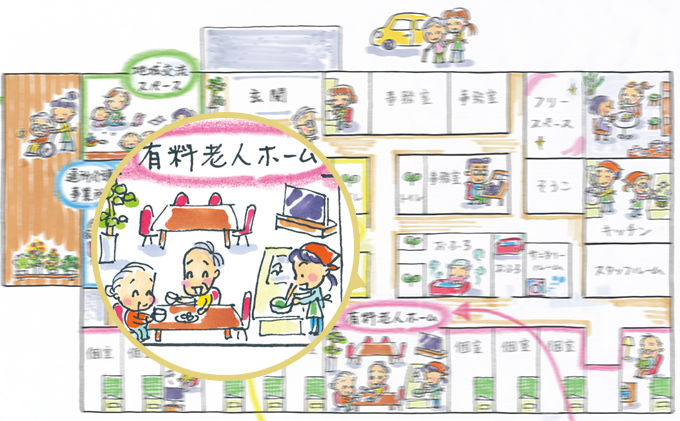 住宅型有料老人ホーム いこいの写真(長野県安曇野市)